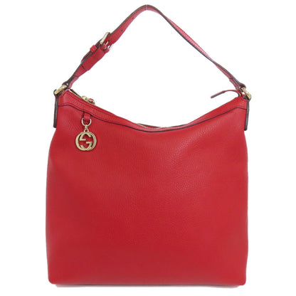 GUCCI グッチ 449711 インターロッキングG アウトレット ハンドバッグ レザー レディース 中古