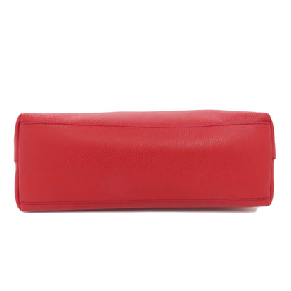 GUCCI グッチ 449711 インターロッキングG アウトレット ハンドバッグ レザー レディース 中古