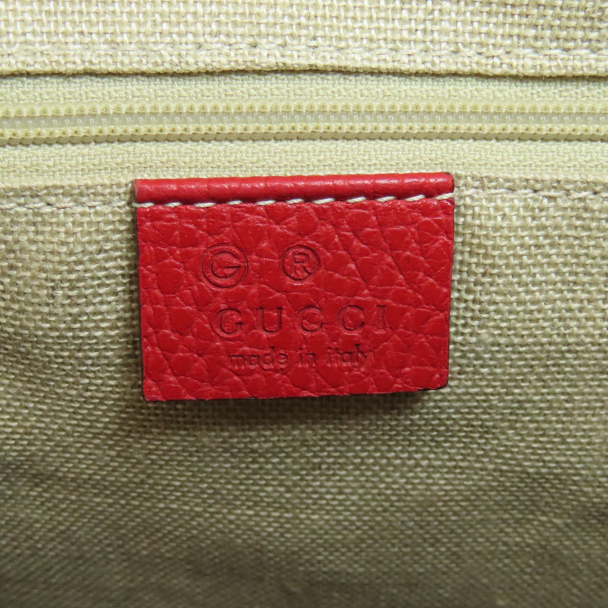 GUCCI グッチ 449711 インターロッキングG アウトレット ハンドバッグ レザー レディース 中古