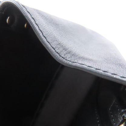 VALENTINO ヴァレンティノ スタッズ ショルダーバッグ レザー レディース 中古