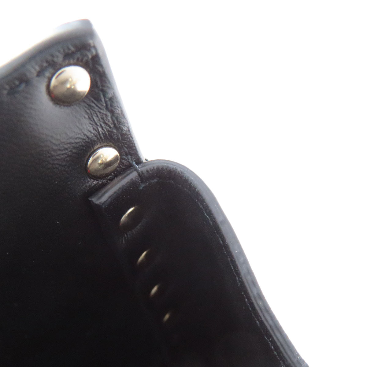 VALENTINO ヴァレンティノ スタッズ ショルダーバッグ レザー レディース 中古
