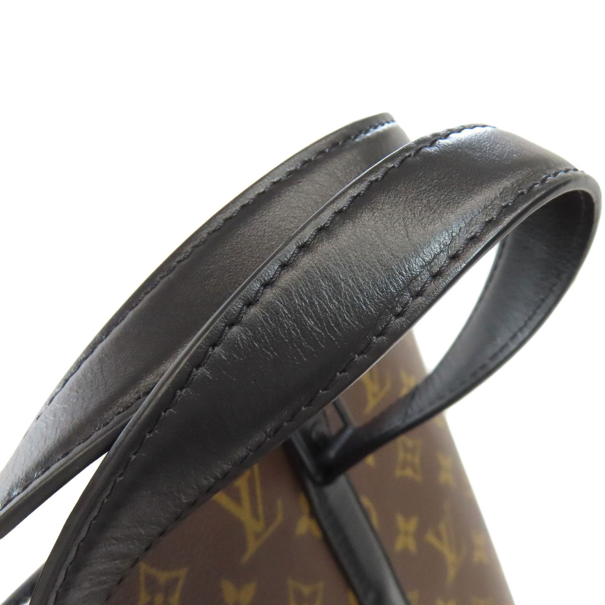 LOUIS VUITTON ルイヴィトン M45734 ウィークエンドPM トートバッグ モノグラムマカサー レディース 中古