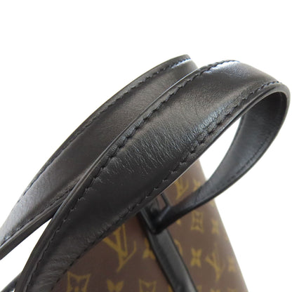 LOUIS VUITTON ルイヴィトン M45734 ウィークエンドPM トートバッグ モノグラムマカサー レディース 中古