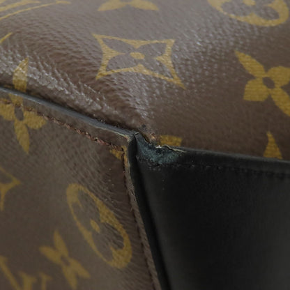 LOUIS VUITTON ルイヴィトン M45734 ウィークエンドPM トートバッグ モノグラムマカサー レディース 中古