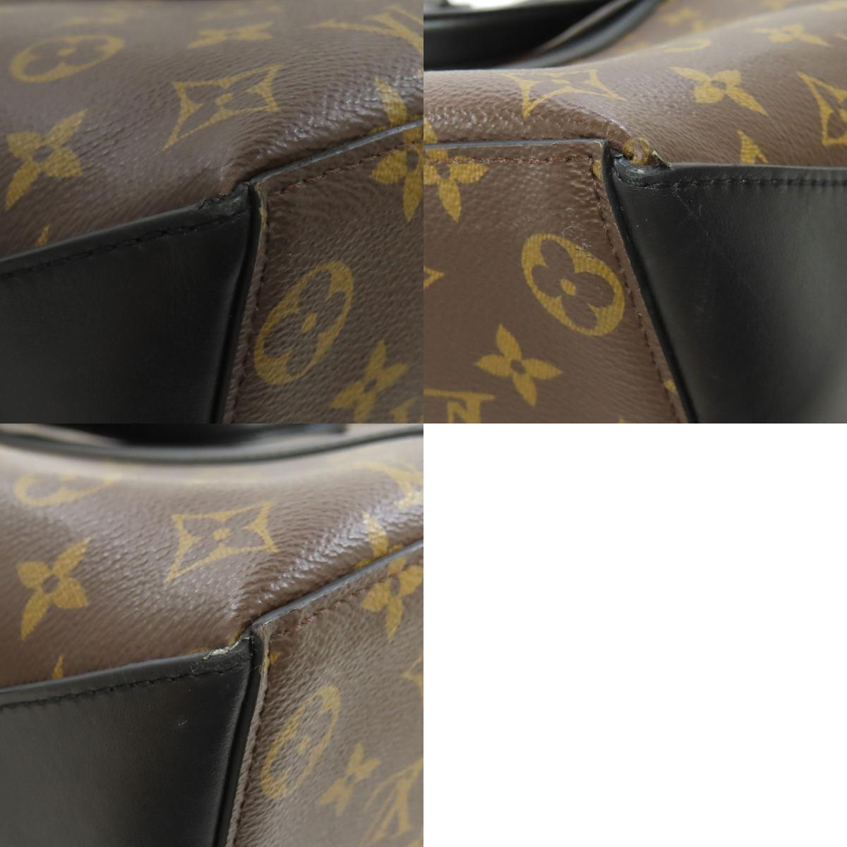LOUIS VUITTON ルイヴィトン M45734 ウィークエンドPM トートバッグ モノグラムマカサー レディース 中古