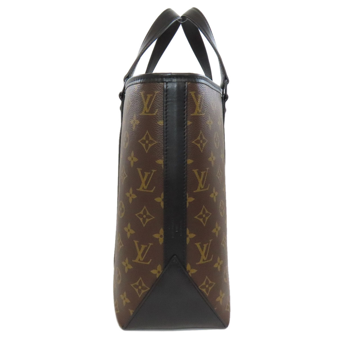 LOUIS VUITTON ルイヴィトン M45734 ウィークエンドPM トートバッグ モノグラムマカサー レディース 中古