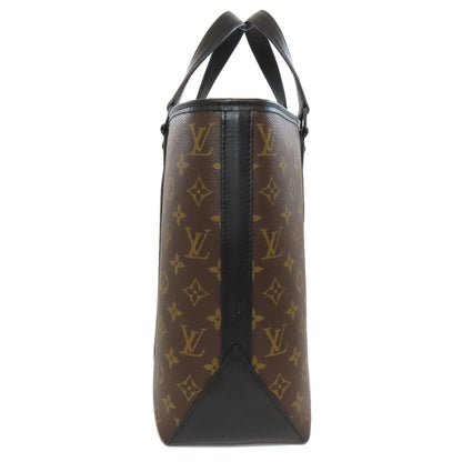 LOUIS VUITTON ルイヴィトン M45734 ウィークエンドPM トートバッグ モノグラムマカサー レディース 中古