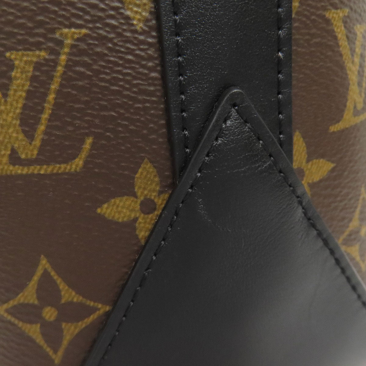 LOUIS VUITTON ルイヴィトン M45734 ウィークエンドPM トートバッグ モノグラムマカサー レディース 中古