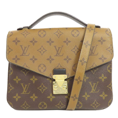 LOUIS VUITTON ルイヴィトン M44876 ポシェット・メティス ハンドバッグ モノグラムリバース レディース 中古