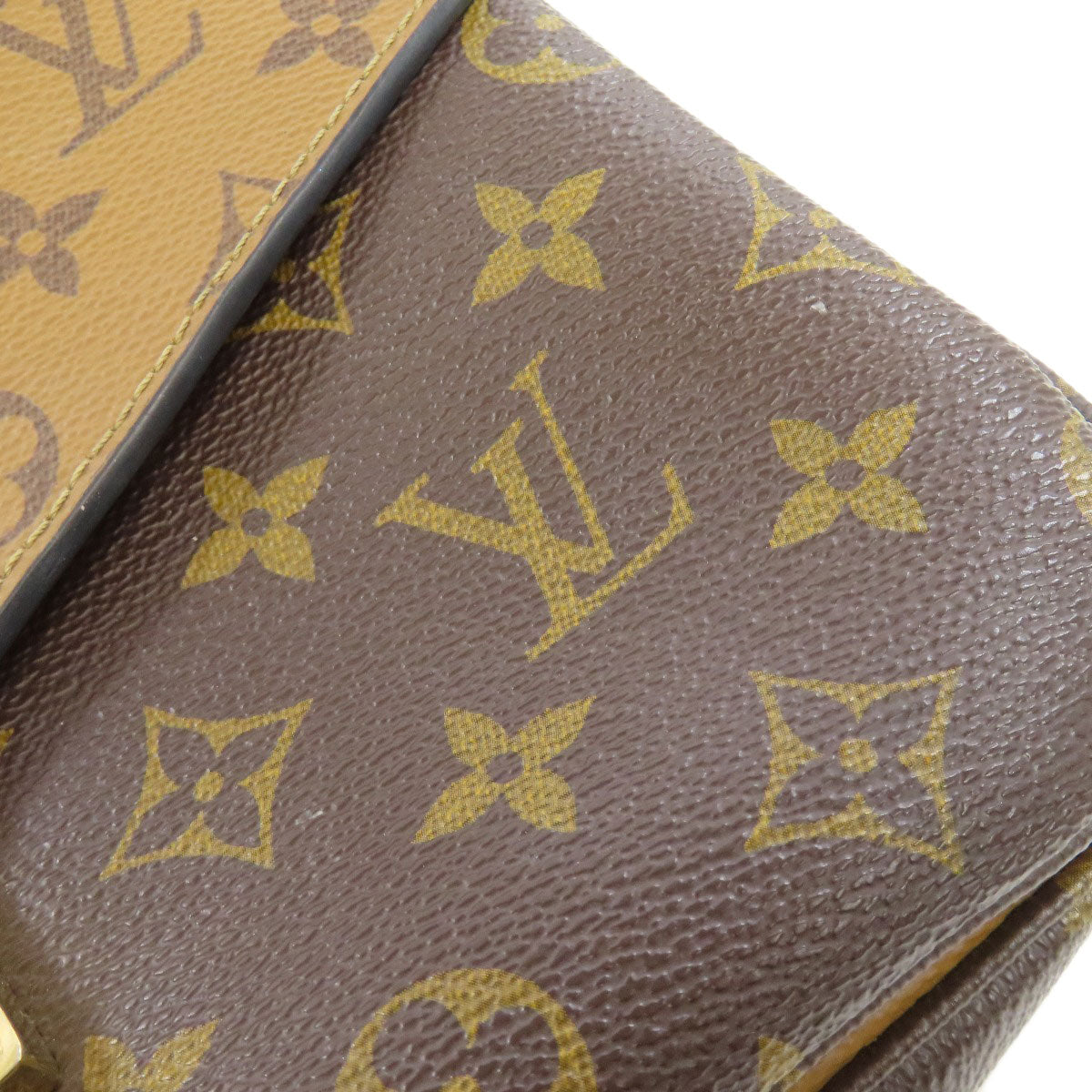 LOUIS VUITTON ルイヴィトン M44876 ポシェット・メティス ハンドバッグ モノグラムリバース レディース 中古