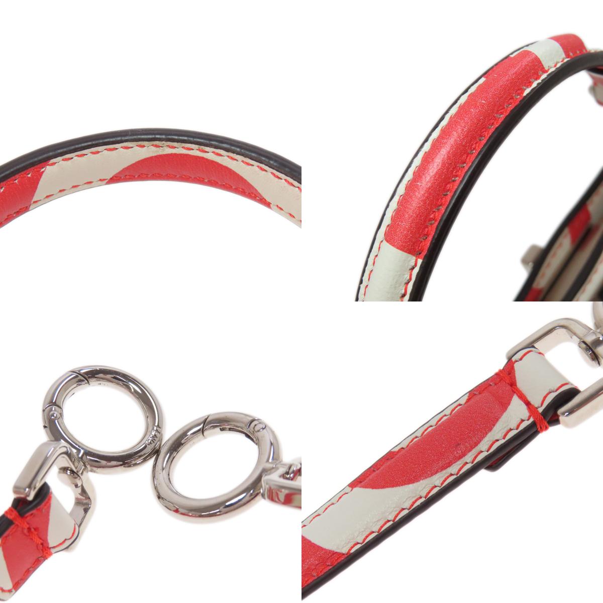 FENDI フェンディ マーク・ジェイコブスコラボ ピーカブー アイシーユー 2WAY ハンドバッグ カーフ レディース 中古