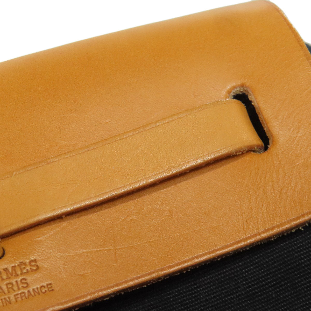 HERMES エルメス エールバッグTPM シルバー金具 ショルダーバッグ トワル レディース 中古