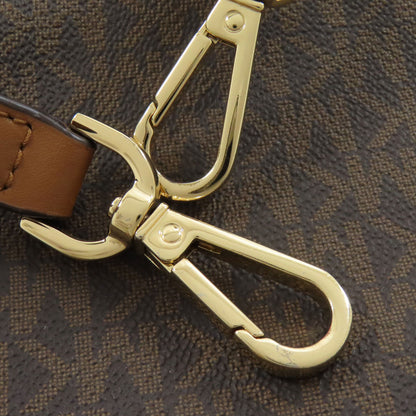 Michael Kors マイケルコース MKシグネチャー 2WAY ショルダーバッグ PVC レディース 中古