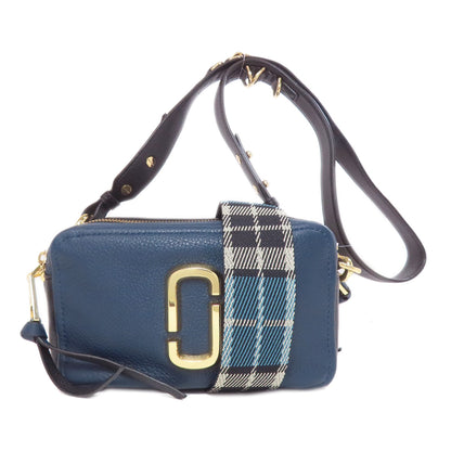MARC JACOBS マーク・ジェイコブス スナップショット ダブルJ ショルダーバッグ レザー レディース 中古