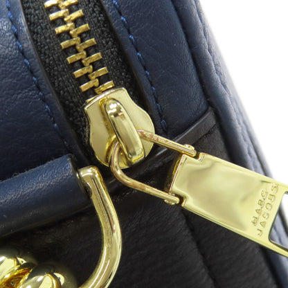 MARC JACOBS マーク・ジェイコブス スナップショット ダブルJ ショルダーバッグ レザー レディース 中古