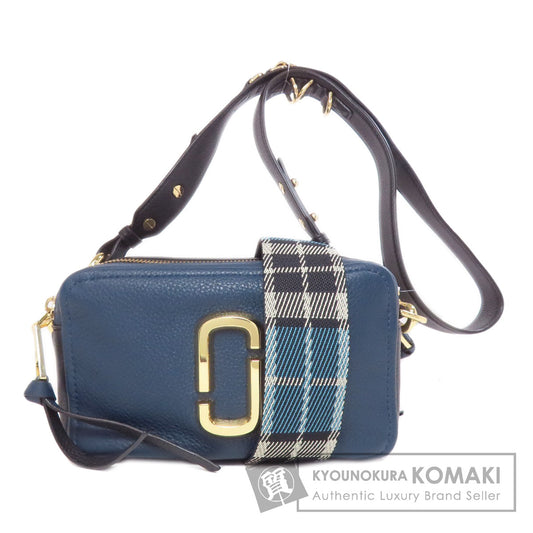 MARC JACOBS マーク・ジェイコブス スナップショット ダブルJ ショルダーバッグ レザー レディース 中古