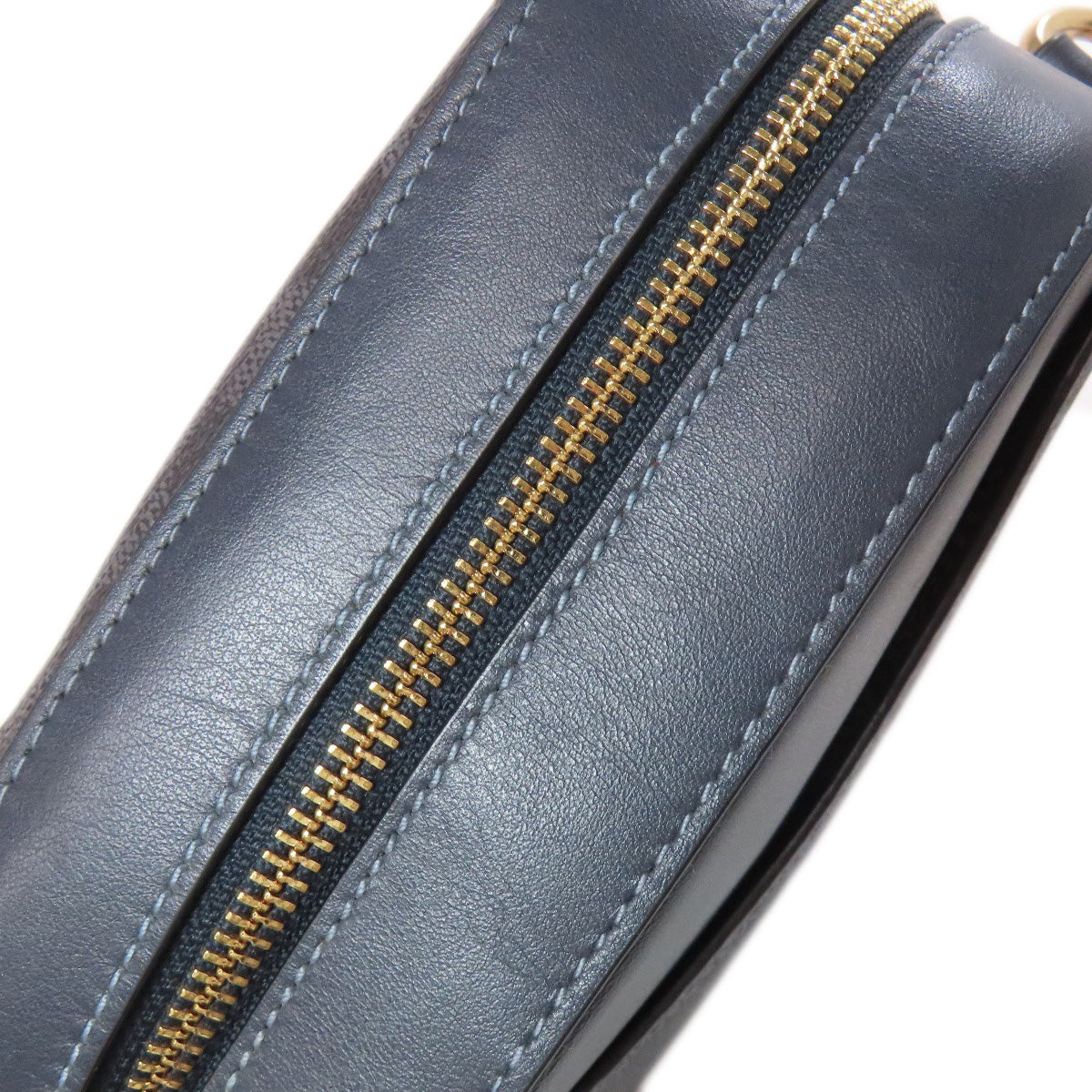 COACH コーチ 31208 シグネチャー ショルダーバッグ PVC レディース 中古