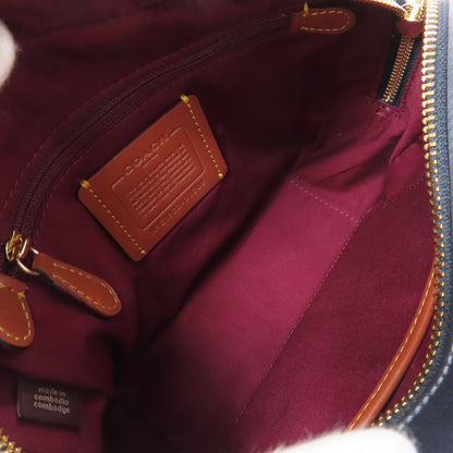 COACH コーチ 31208 シグネチャー ショルダーバッグ PVC レディース 中古
