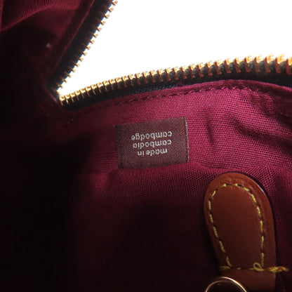 COACH コーチ 31208 シグネチャー ショルダーバッグ PVC レディース 中古