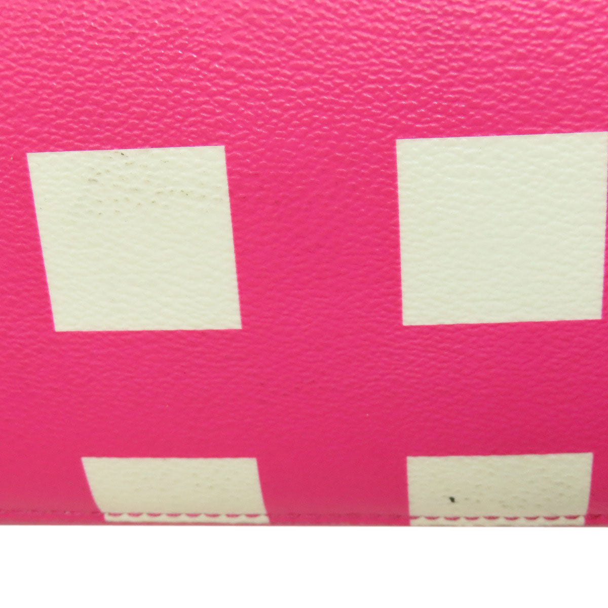 kate spade ケイトスペード チェック柄 2WAY トートバッグ PVC レディース 中古