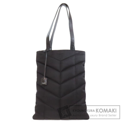 SAINT LAURENT サンローラン ロゴ トートバッグ ナイロン レディース 中古