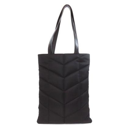 SAINT LAURENT サンローラン ロゴ トートバッグ ナイロン レディース 中古