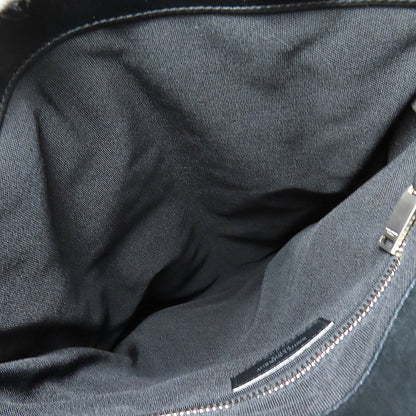 SAINT LAURENT サンローラン ロゴ トートバッグ ナイロン レディース 中古
