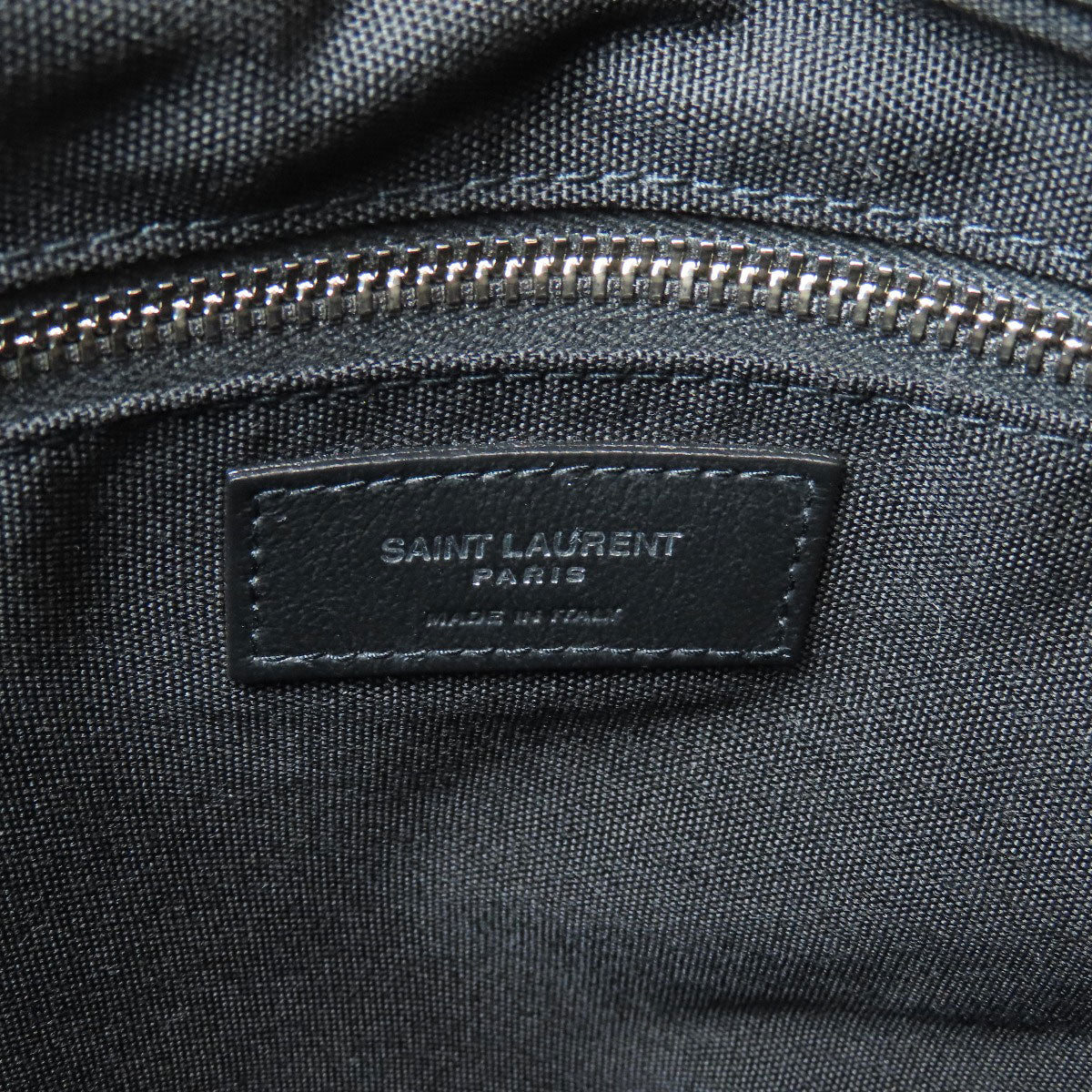 SAINT LAURENT サンローラン ロゴ トートバッグ ナイロン レディース 中古