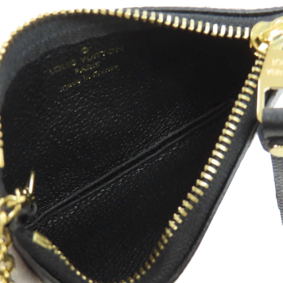 LOUIS VUITTON ルイヴィトン M80885 カードキーケース ポシェット・クレ コインケース アンプラント レディース 中古