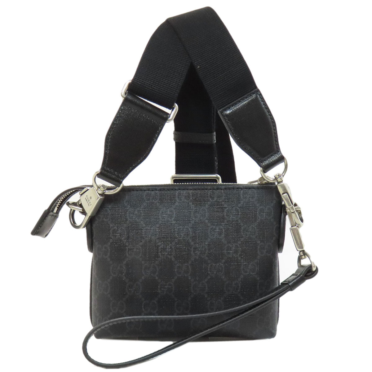 GUCCI グッチ 723306 GGスプリーム ショルダーバッグ PVC レディース 中古