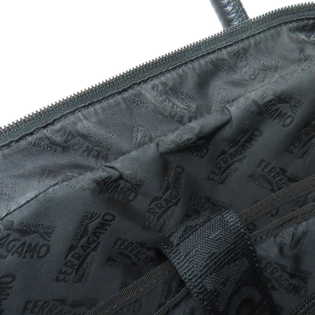 Salvatore Ferragamo サルヴァトーレフェラガモ 2WAY トートバッグ ナイロン レディース 中古