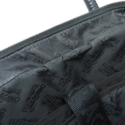 Salvatore Ferragamo サルヴァトーレフェラガモ 2WAY トートバッグ ナイロン レディース 中古