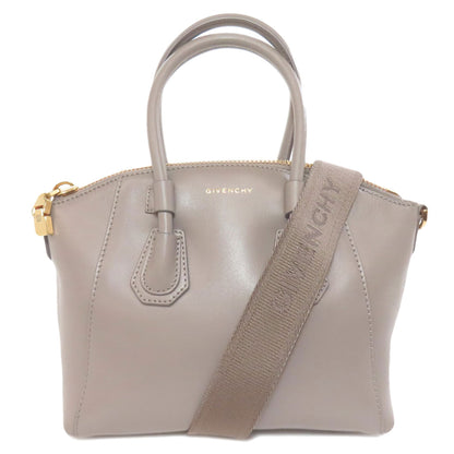GIVENCHY ジバンシー 2WAY ハンドバッグ カーフ レディース 中古