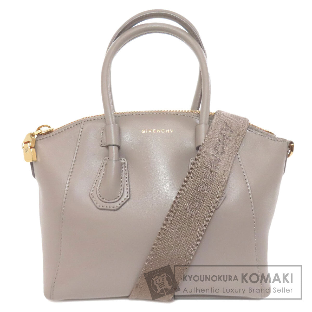 GIVENCHY ジバンシー 2WAY ハンドバッグ カーフ レディース 中古