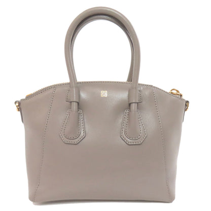 GIVENCHY ジバンシー 2WAY ハンドバッグ カーフ レディース 中古