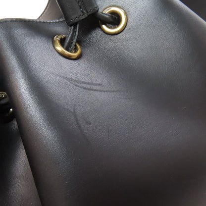Salvatore Ferragamo サルヴァトーレフェラガモ ワンショルダー 巾着 ショルダーバッグ レザー レディース 中古
