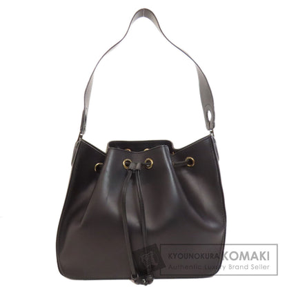 Salvatore Ferragamo サルヴァトーレフェラガモ ワンショルダー 巾着 ショルダーバッグ レザー レディース 中古