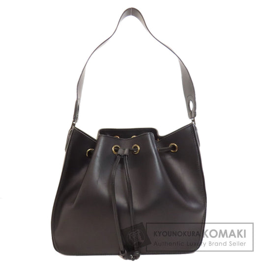 Salvatore Ferragamo サルヴァトーレフェラガモ ワンショルダー 巾着 ショルダーバッグ レザー レディース 中古
