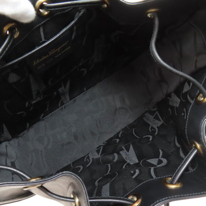 Salvatore Ferragamo サルヴァトーレフェラガモ ワンショルダー 巾着 ショルダーバッグ レザー レディース 中古