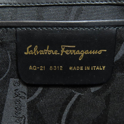 Salvatore Ferragamo サルヴァトーレフェラガモ ワンショルダー 巾着 ショルダーバッグ レザー レディース 中古