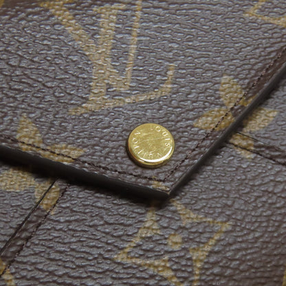 LOUIS VUITTON ルイヴィトン M81665 ポルトフォイユ・セレスト 二つ折り財布（小銭入れあり） モノグラムキャンバス レディース 中古