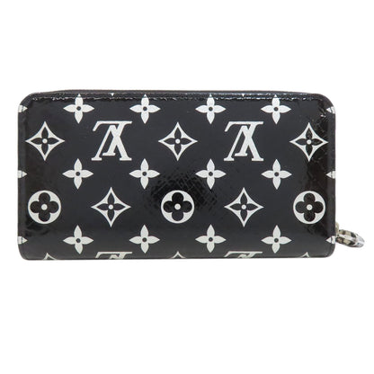LOUIS VUITTON ルイヴィトン N96955 ジッピー・ウォレット モノグラムエキゾチック 長財布（小銭入れあり） パイソン レディース 中古