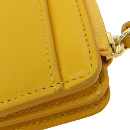 FENDI フェンディ FF キューブ 二つ折り財布（小銭入れあり） レザー レディース 中古