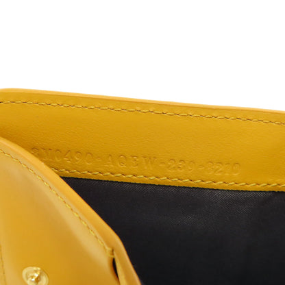 FENDI フェンディ FF キューブ 二つ折り財布（小銭入れあり） レザー レディース 中古