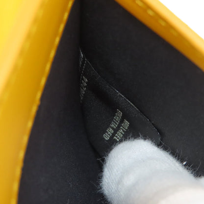 FENDI フェンディ FF キューブ 二つ折り財布（小銭入れあり） レザー レディース 中古