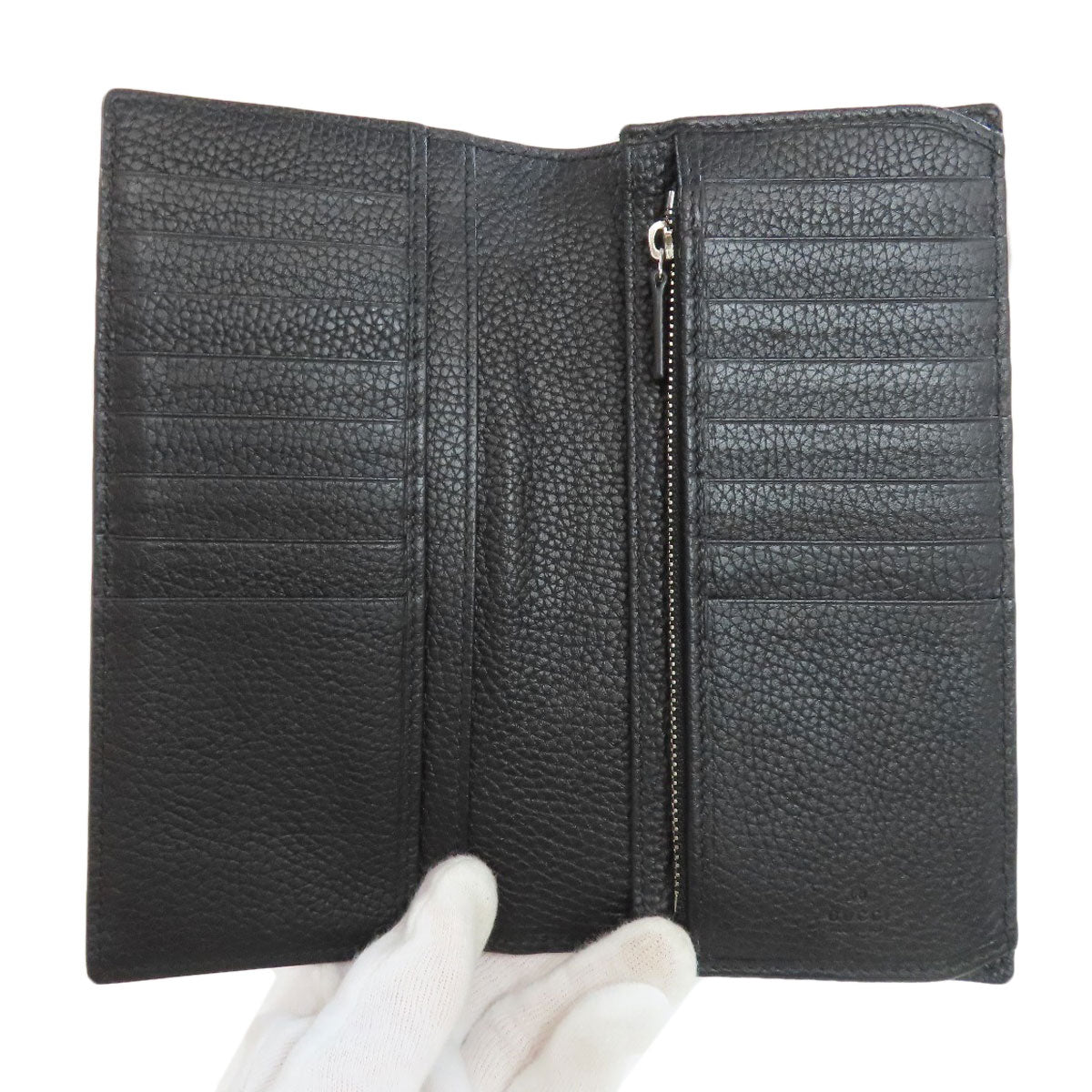 GUCCI グッチ 795296 ロゴ 長財布（小銭入れあり） レザー メンズ 中古