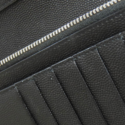 SAINT LAURENT サンローラン シンプルデザイン 長財布（小銭入れあり） レザー メンズ 中古