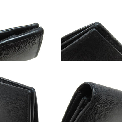 SAINT LAURENT サンローラン シンプルデザイン 長財布（小銭入れあり） レザー メンズ 中古
