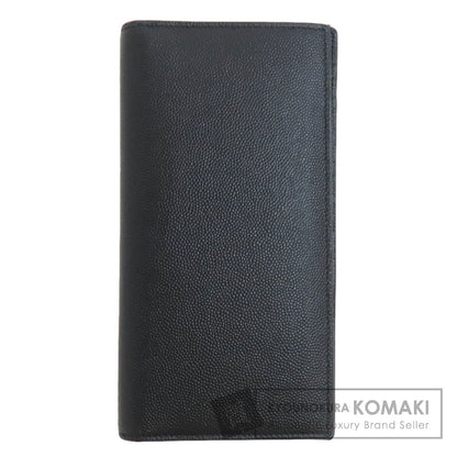 SAINT LAURENT サンローラン シンプルデザイン 長財布（小銭入れあり） レザー メンズ 中古