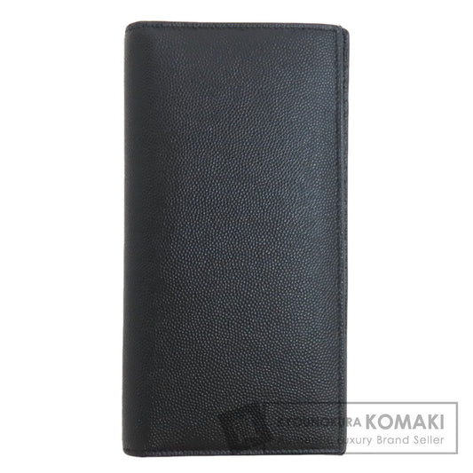 SAINT LAURENT サンローラン シンプルデザイン 長財布（小銭入れあり） レザー メンズ 中古